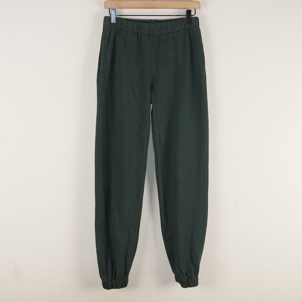 J Galt Brandy Melville Rosa Green Cotton Sweatpants Womens Sz OS